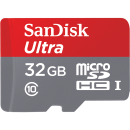 Sandisk Ultra micro SDHC/ SDXC UHS-I Card with SD Adapter 32GB 8