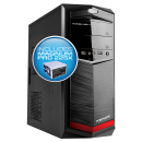Powerlogic Futura Neo 100XV PC Case με Τροφοδοτικό 450W Κόκκινο 