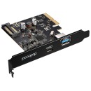 dodocool DC22 Dual Port USB 3 1 Gen II Type C and Type A PCI Exp