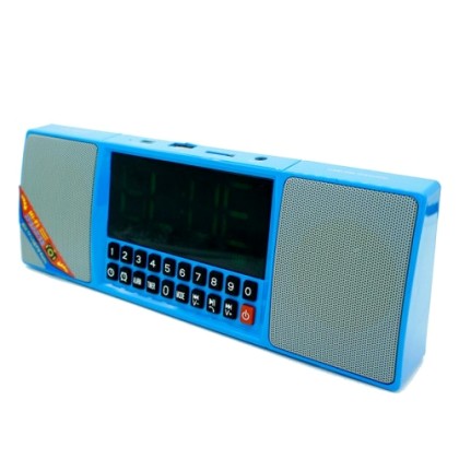 Ασύρματο ηχείο με USB / FM RADIO / Ξυπνητήρι με δυνατοτητα συνομ