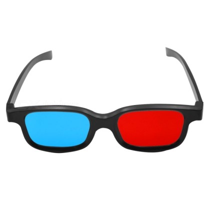 3D Γυαλιά με Πλαστικό Σκελετό και Κόκκινο/Μπλε Τζαμάκι (OEM) (BU