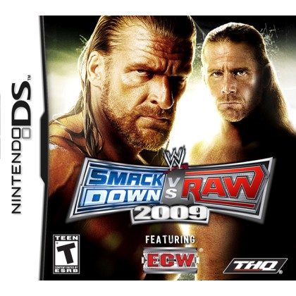 DS GAME -  WWE SmackDown vs. Raw 2009 (MTX)