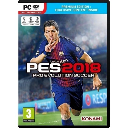 PC GAME - Pro Evolution Soccer 2018 Premium Edition PES 2018 + P