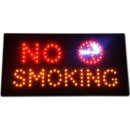 Πινακίδα LED 2 Χρωμάτων NO SMOKING