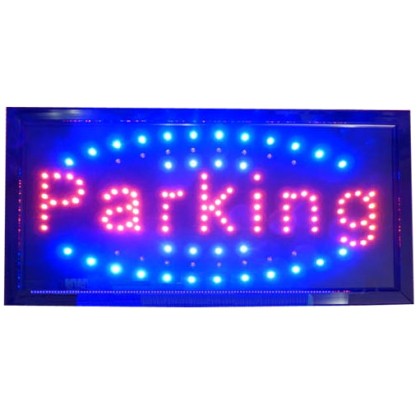 Πινακίδα LED 2 χρωμάτων PARKING