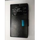 Nokia Lumia 930 Δερμάτινη Filp Θήκη Μαυρη OEM