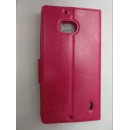 Nokia Lumia 930 Δερμάτινη Filp Θήκη Ροζ  OEM