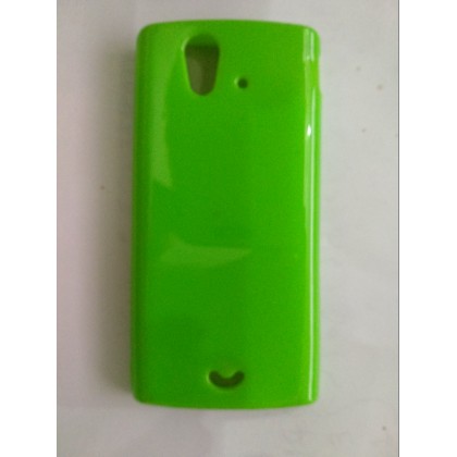 Gel TPU Case For Sony Ericsson Xperia Ray Πράσινο