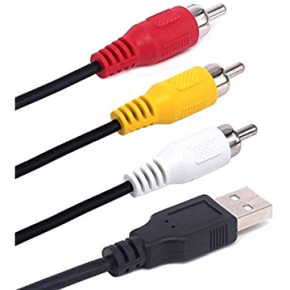 ΚΑΛΩΔΙΟ USB to RCA Cable, 1.5m USB Male to 3 RCA Male Jack Split
