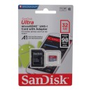 SanDisk Ultra microSDHC A1 32GB 98MB/s. Adapt.SDSQUAR-032G-GN6MA