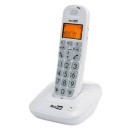 Ασύρματο Ψηφιακό Τηλέφωνο Maxcom MC6800 λευκό με μεγάλα πλήκτρα 