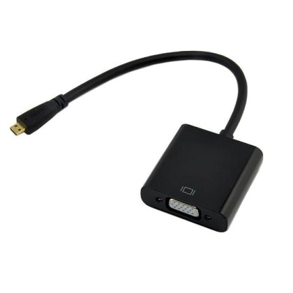 PT ΜΕΤΑΤΡΟΠΕΑΣ MICRO HDMI 1.4V MALE TO VGA FEMALE DB15(F)  0.20 