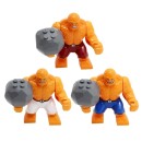 The Incredible Fantastic Four Thing Stone Man Building Blocks - 