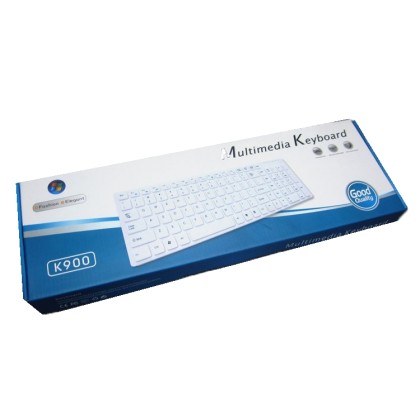 Ασύρματο Πληκτρολόγιο / Wireless Ultra Slim Multimedia Keyboard 