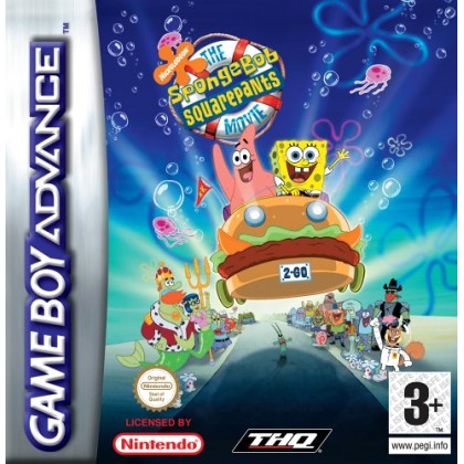 GBA GAME - The Spongebob SquarePants Movie (MTX)