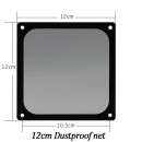 Φίλτρο Σκόνης για Ανεμιστήρες H/Y 12cm Μαύρο (OEM)