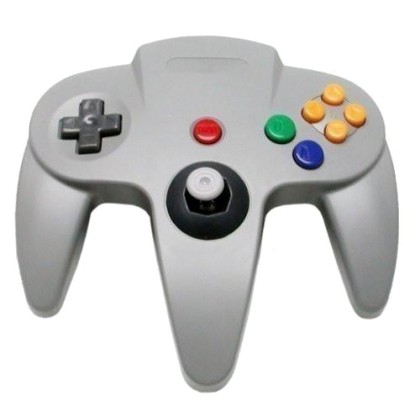 Χειριστήριο Wired Controller Gamepad for Nintendo 64 - Grey (OEΜ