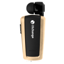 iXchange Stereo Bluetooth Μονό Ακουστικό με Καλώδιο που μαζεύει 