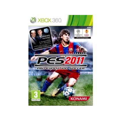 XBOX 360 GAME - Pro Evolution Soccer  2011 PES2011 Ελληνικό (ΜΤΧ
