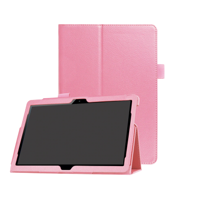 Δερματίνη Θήκη για Huawei MediaPad T3 10 Ροζ (OEM)