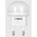 Heitech 04002225 LED Φωτάκι Νυκτός - Άσπρο