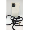 Θήκη Σιλικόνης TPU με Μαύρο Neck Cord για Iphone 11 Pro 5.8