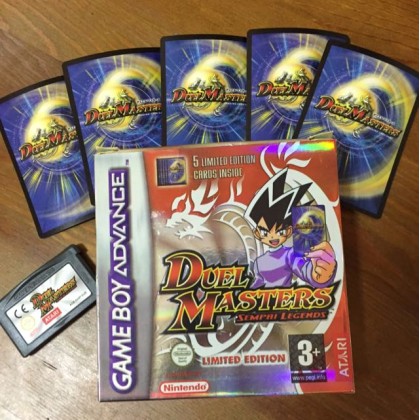 GAMEBOY GAME - DUEL MASTERS SEMPAI LEGENDS LIMITED EDITION (MTX)