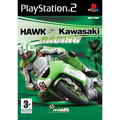 PS2 GAME - HAWK KAWASAKI RACING (MTX)