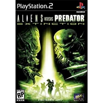 PS2 GAME - ALIENS VERSUS PREDATOR EXTICTION (MTX)