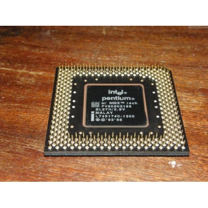 Intel Pentium MMX 166MHz/66 SOCKET7 (Μεταχειρισμένο)
