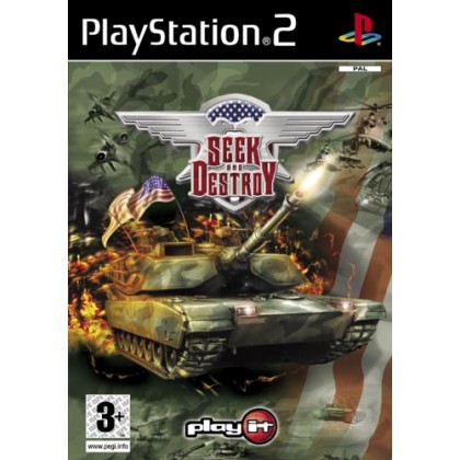 PS2 GAME - Seek & Destroy (MTX)