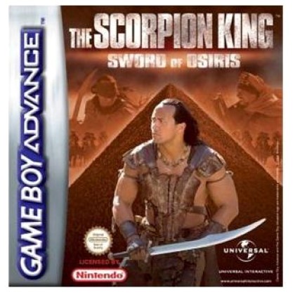 GBA GAME - Scorpion King Sword Of Osiris (MTX)