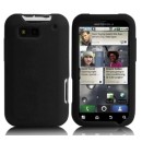 Silicone Case for Motorola Defy / Plus Black (OEM)
