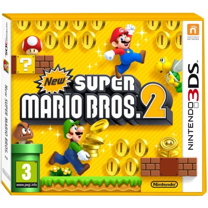 3DS GAME - New Super Mario Bros 2