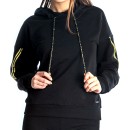 Paco & Co Wmn's Graphic Hoodie 96307 Black