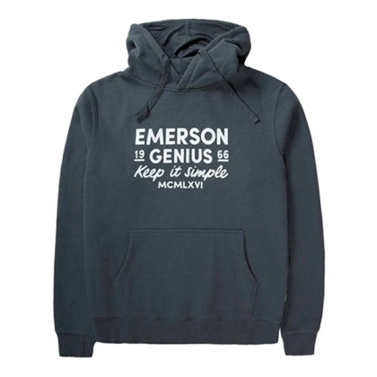 Emerson Men’s Print Hoodie 192.EM20.56 Pine