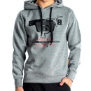Paco & Co Men’s Graphic Hoodie 95310 Grey