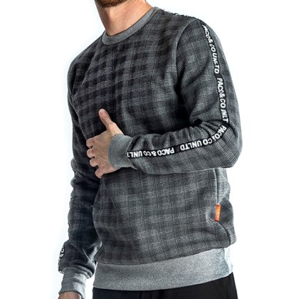 Paco & Co Graphic Sweatshirt 95329 D.Grey