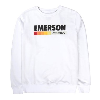Emerson Men’s Genius Crewneck 192.EM20.70 White