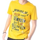 Paco & Co Men's T-Shirt 201517 Yellow