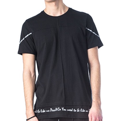 Paco & Co Men's T-Shirt 201556 Black