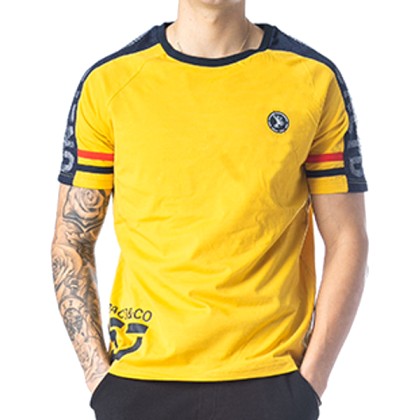 Paco & Co Men's T-Shirt 201514 Yellow