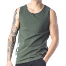 Paco & Co Men's Tank Top 201586 Olive