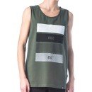 Paco & Co Men's Tank Top 201587 Olive