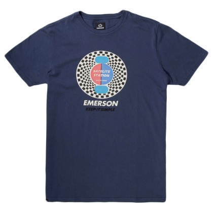 Emerson Men's Station T-Shirt 201.EM33.41 Midnight Blue