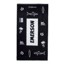 Emerson Beach Towels 201.EU04.72 PR192 Black