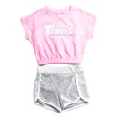 Joyce Girls Shorts Set 201355 Pink