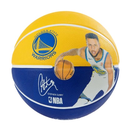SPALDING Basketball NBA Player Stephen Curry Outdoor Size 7 83-8