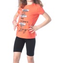 Joyce Girls Cycling shorts Set 201336 Orange