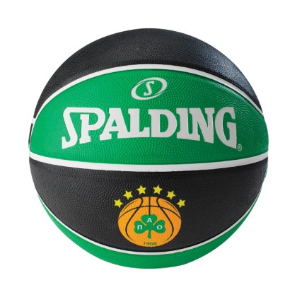 SPALDING Basketball Panathinaikos BC Euroleague outdoor Size 7 8